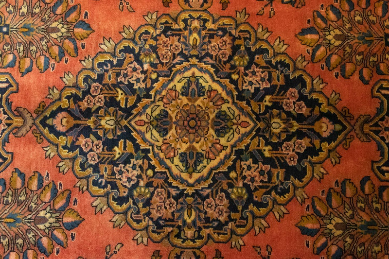 Dywan perski - Klasyczny - 310 x 213 cm - pomarańczowy