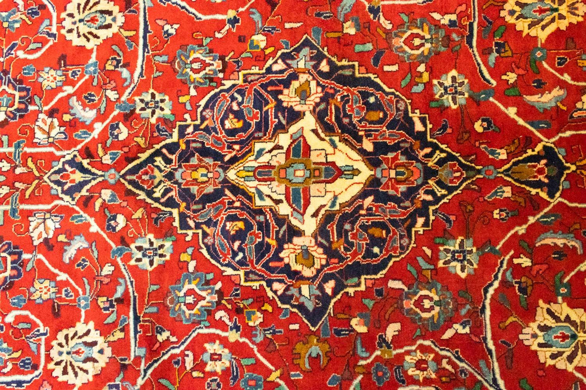 Dywan perski - Klasyczny - 303 x 216 cm - czerwony