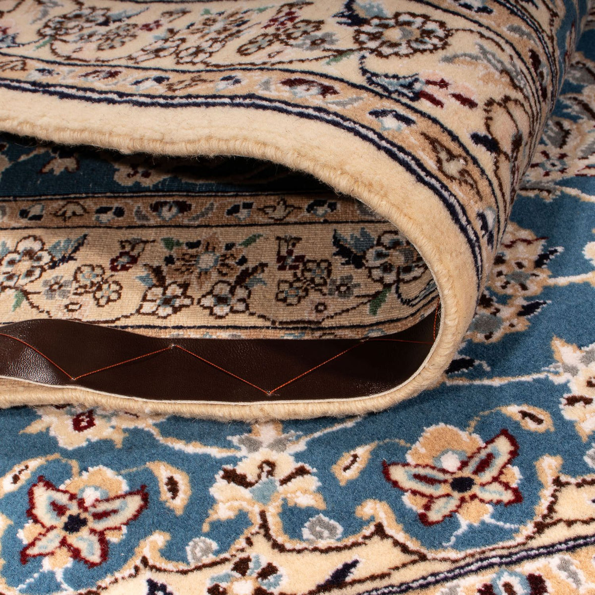 Dywan perski - Nain - Królewski - 151 x 106 cm - ciemnoniebieski