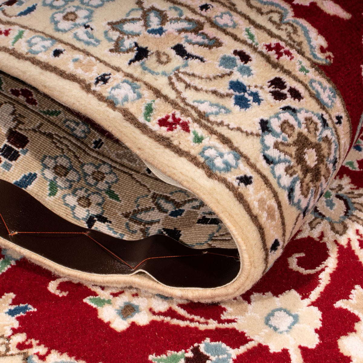 Dywan perski - Nain - Królewski - 148 x 96 cm - ciemna czerwień