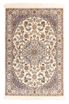 Nain - 9La Dywan 99x153cm - Dywan perski - Prostokątny / Beżowy / 99 x 153 cm Prostokątny