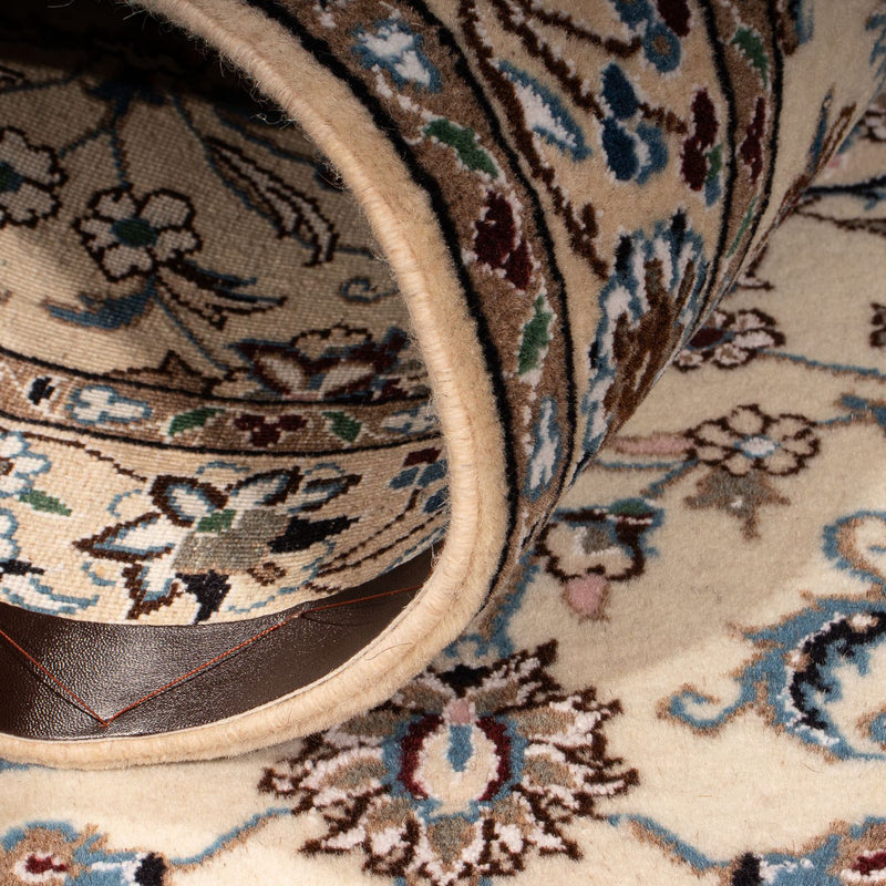 Dywan perski - Nain - Królewski - 148 x 96 cm - beżowy