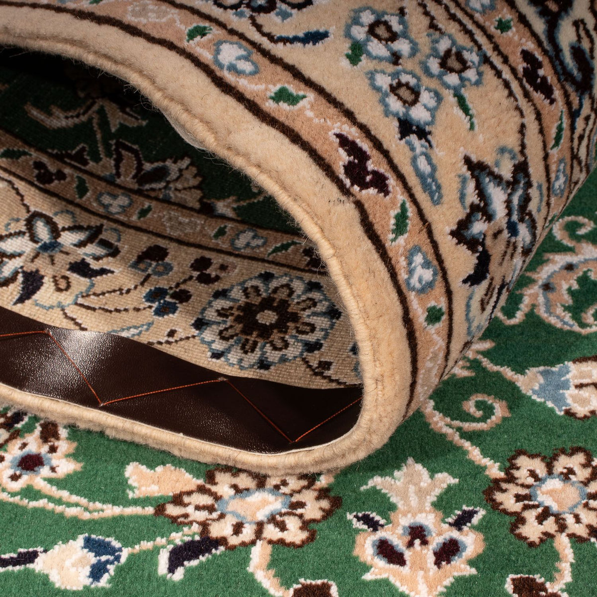 Dywan perski - Nain - Królewski - 147 x 98 cm - zielona