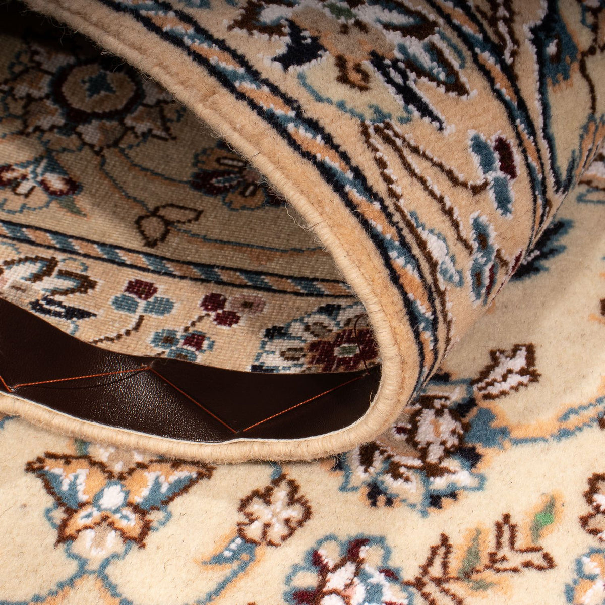 Dywan perski - Nain - Królewski - 147 x 86 cm - beżowy