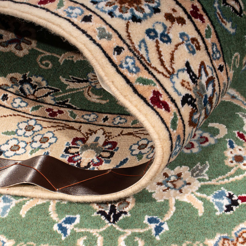 Dywan perski - Nain - Królewski - 152 x 100 cm - zielona