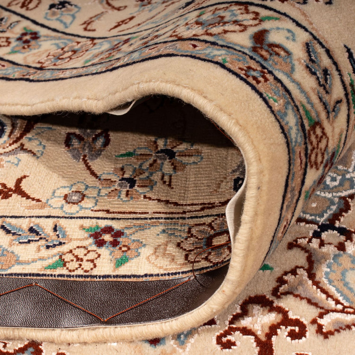 Dywan perski - Nain - Królewski - 337 x 210 cm - beżowy