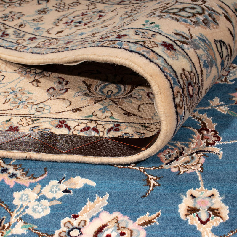 Dywan perski - Nain - Premium - 233 x 155 cm - ciemnoniebieski