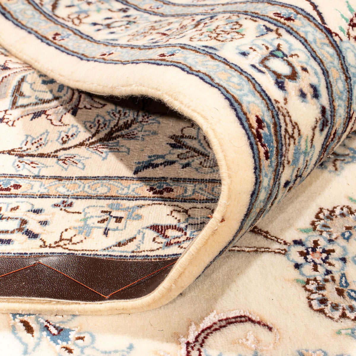 Dywan perski - Nain - Premium - 398 x 257 cm - beżowy