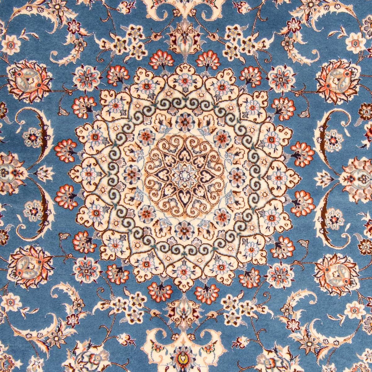 Dywan perski - Nain - Premium - 233 x 156 cm - ciemnoniebieski