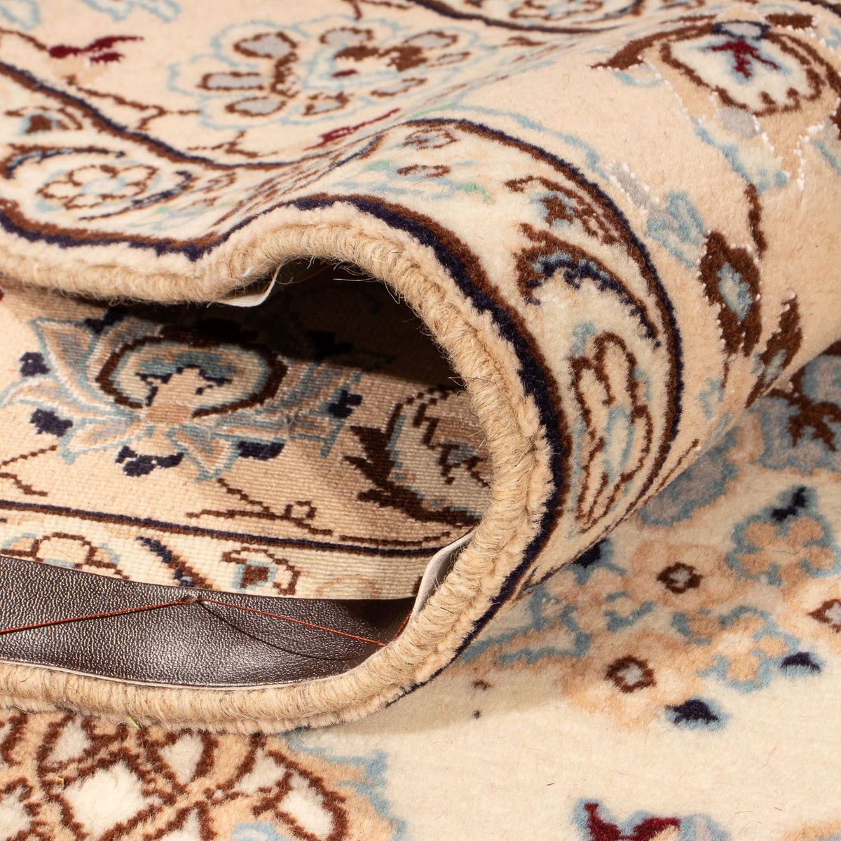 Dywan perski - Nain - Królewski - 255 x 165 cm - beżowy