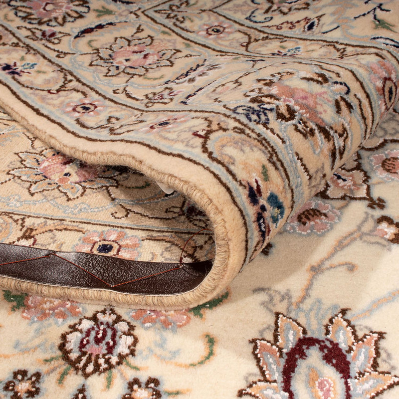 Dywan perski - Nain - Królewski - 263 x 154 cm - beżowy