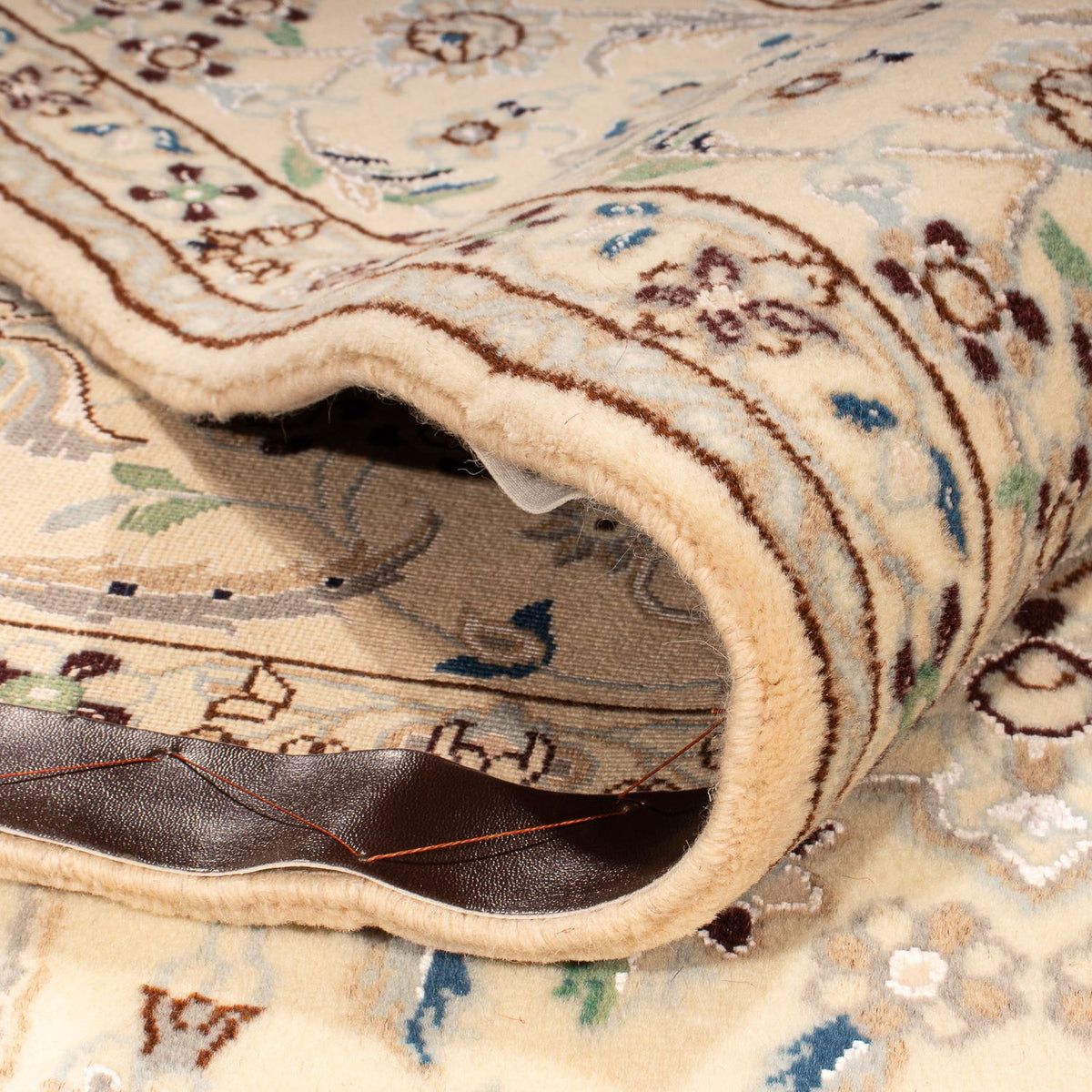 Dywan perski - Nain - Królewski - 323 x 212 cm - beżowy