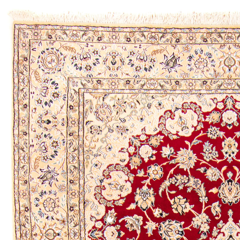 Dywan perski - Nain - Królewski - 306 x 197 cm - ciemna czerwień