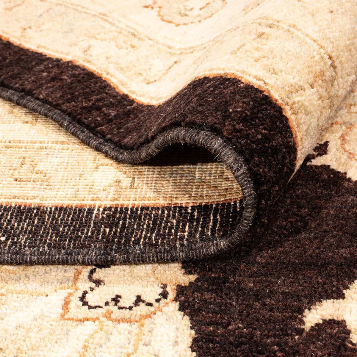 Dywan Zieglera - 309 x 208 cm - ciemnobrązowy