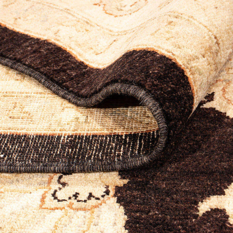 Dywan Zieglera - 309 x 208 cm - ciemnobrązowy