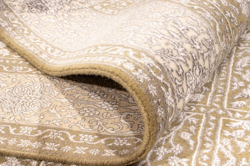 Designerski dywan - 252 x 168 cm - jasnobrązowy