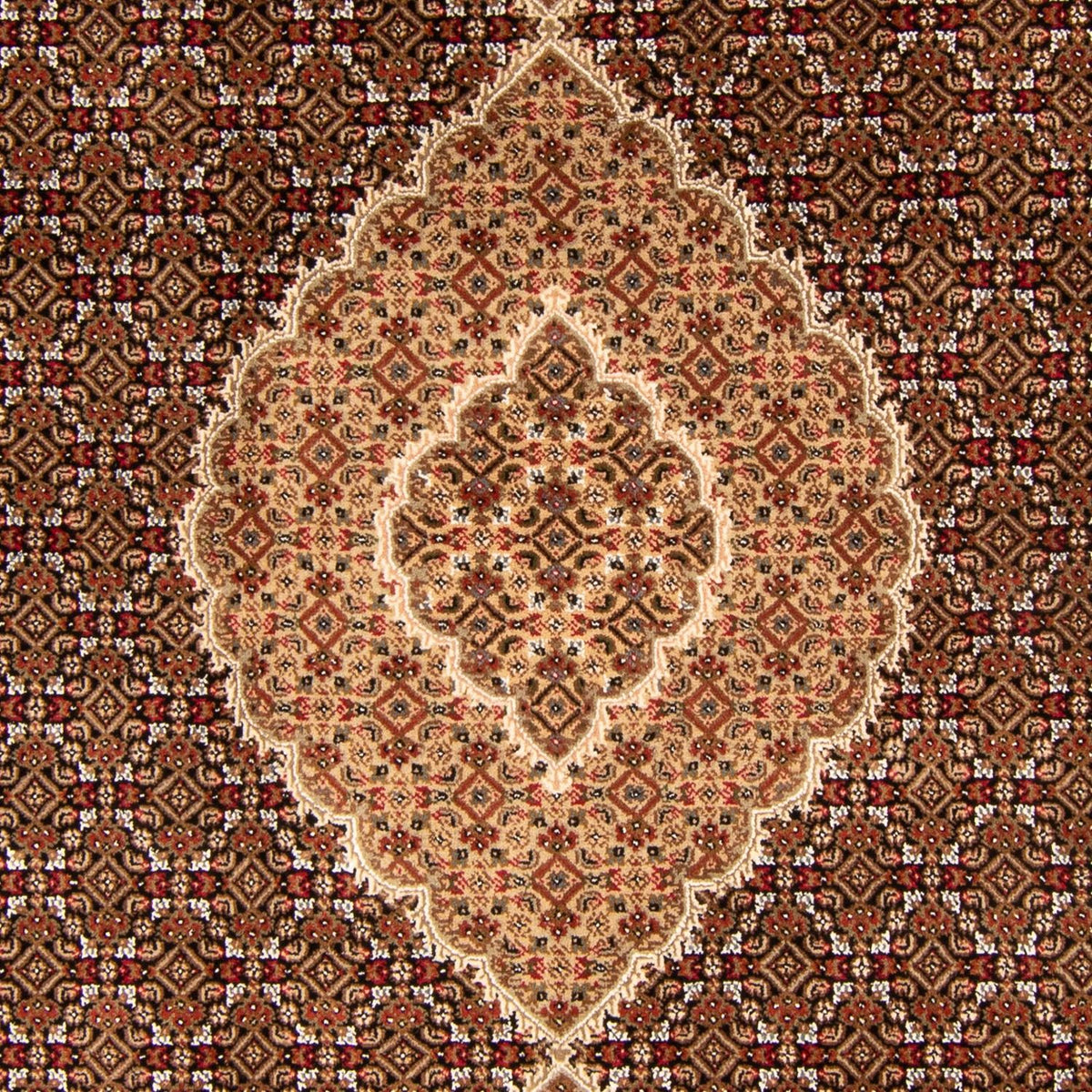 Dywan perski - Tabriz - 300 x 200 cm - ciemnoniebieski