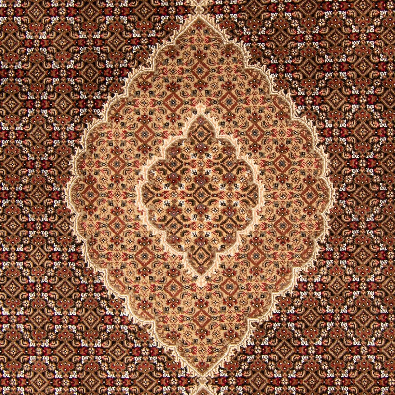 Dywan perski - Tabriz - 300 x 200 cm - ciemnoniebieski