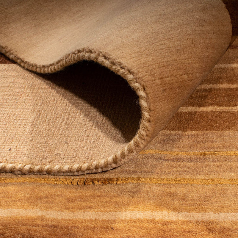 Dywan Gabbeh - Miękki - 169 x 121 cm - jasnobrązowy