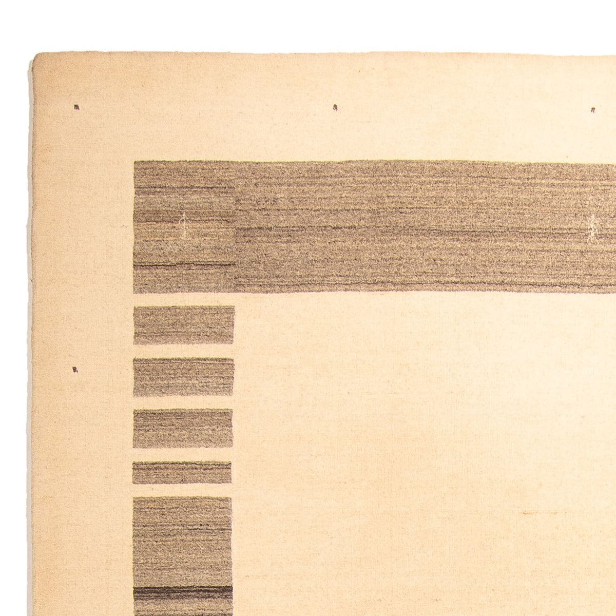 Dywan Gabbeh - Miękki - 296 x 203 cm - beżowy