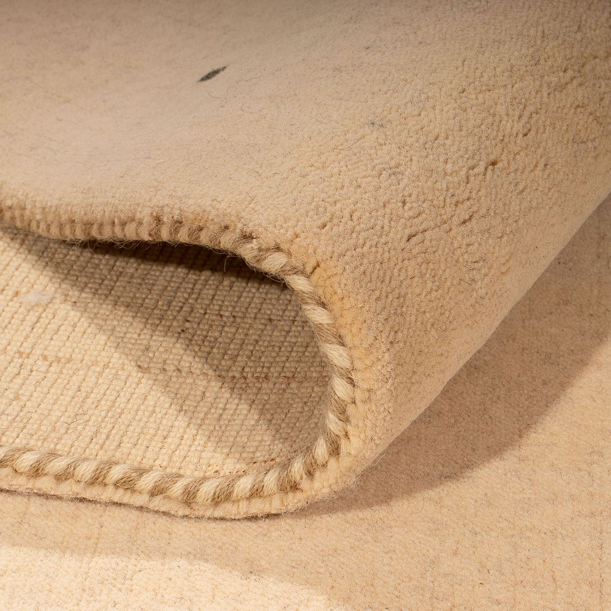 Dywan Gabbeh - Miękki - 296 x 203 cm - beżowy