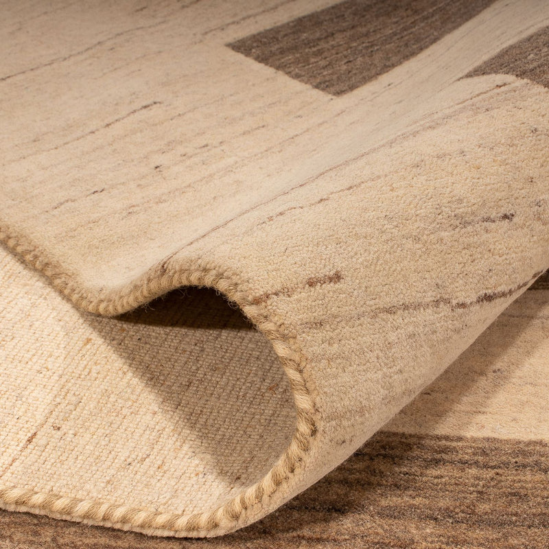 Dywan Gabbeh - Miękki - 301 x 215 cm - beżowy