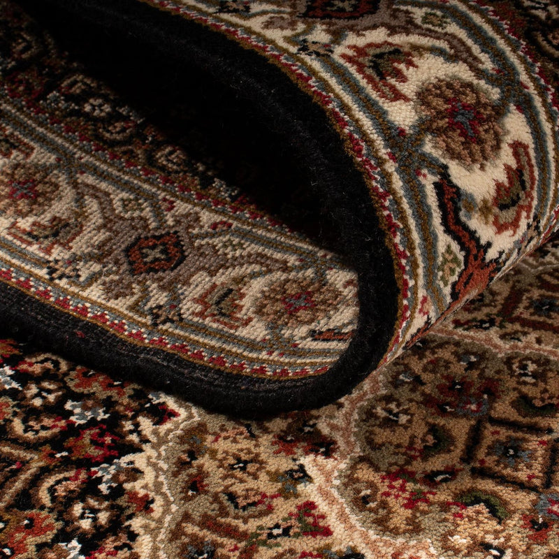 Biegacz Dywan perski - Tabriz - 353 x 79 cm - ciemnoniebieski