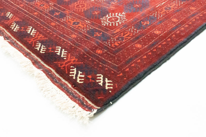 Afgański dywan - Bukhara - 297 x 198 cm - ciemnobrązowy