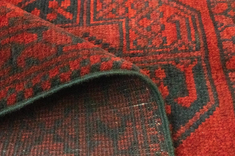 Dywan afgański - Filpa - 145 x 96 cm - czerwony