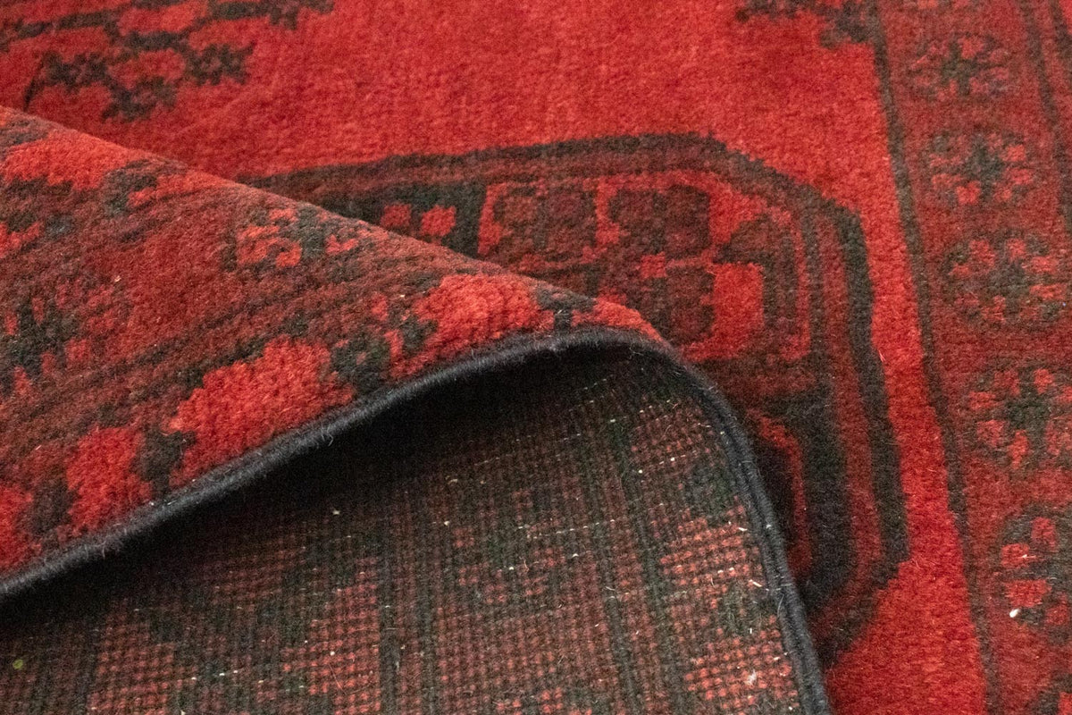 Dywan afgański - Filpa - 139 x 102 cm - czerwony