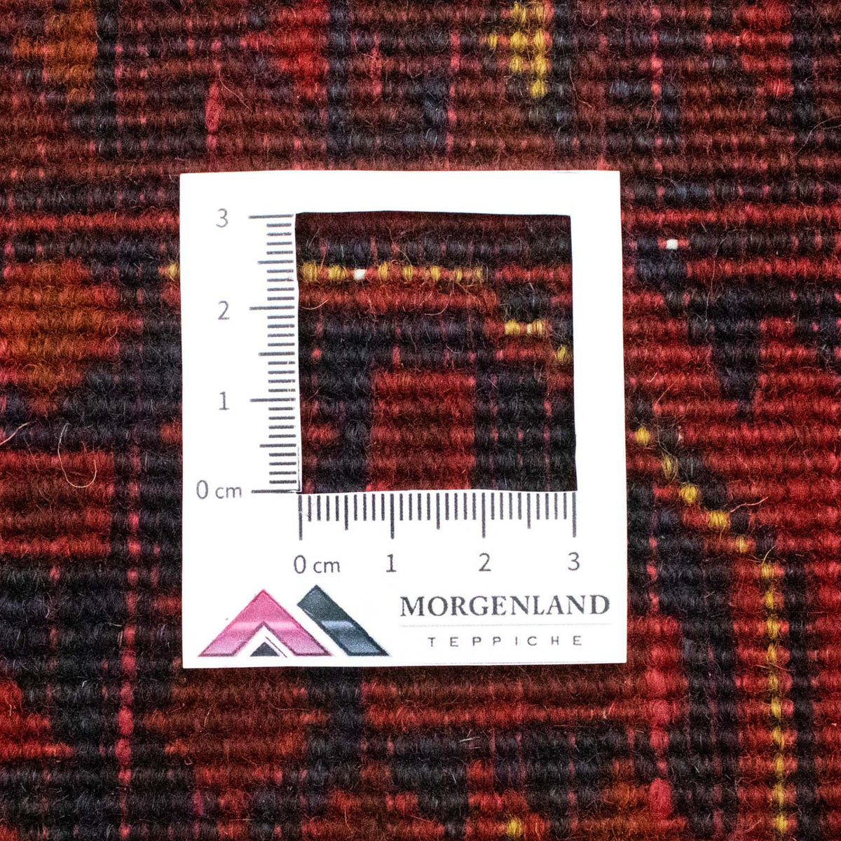 Afgański dywan - Kunduz - 197 x 151 cm - czerwony