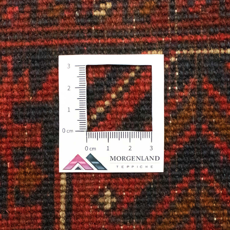 Afgański dywan - Kunduz - 195 x 155 cm - czerwony