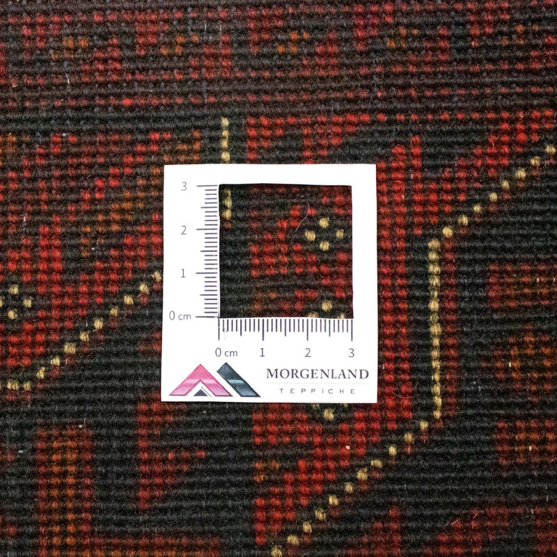 Afgański dywan - Kunduz - 206 x 149 cm - czerwony