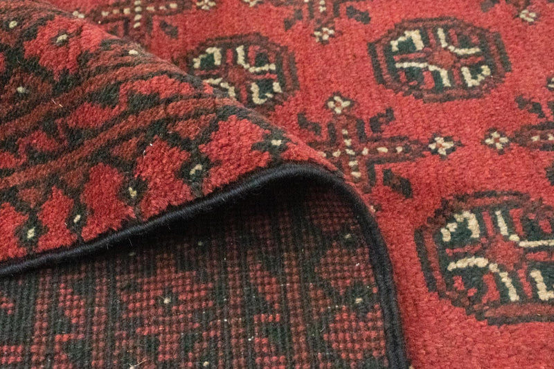 Dywan afgański - Filpa - 391 x 299 cm - ciemna czerwień