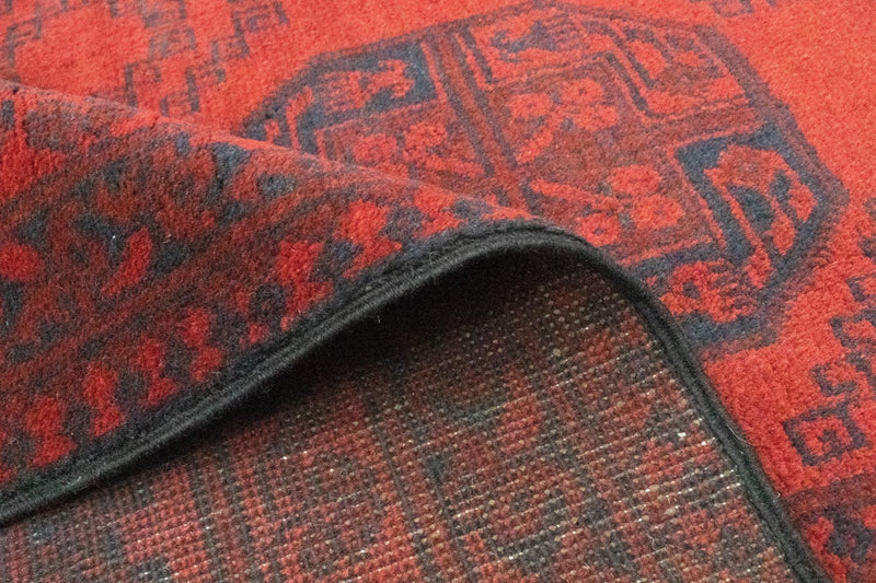 Dywan afgański - Filpa - 329 x 250 cm - ciemna czerwień