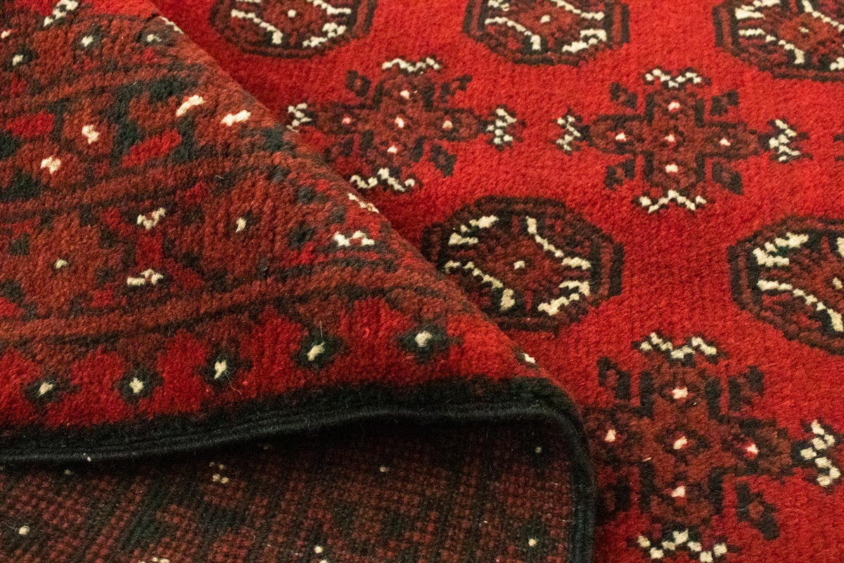 Dywan afgański - Filpa - 192 x 101 cm - czerwony