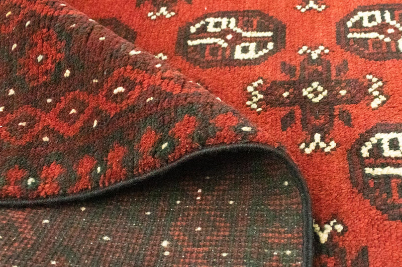 Biegacz Dywan afgański - Filpa - 200 x 100 cm - czerwony