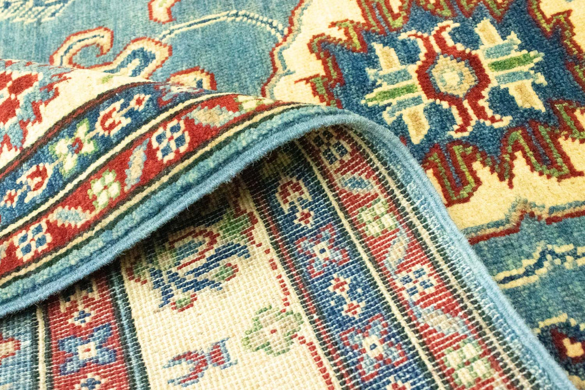 Dywan Ziegler - Kazak - 183 x 117 cm - morski błękit