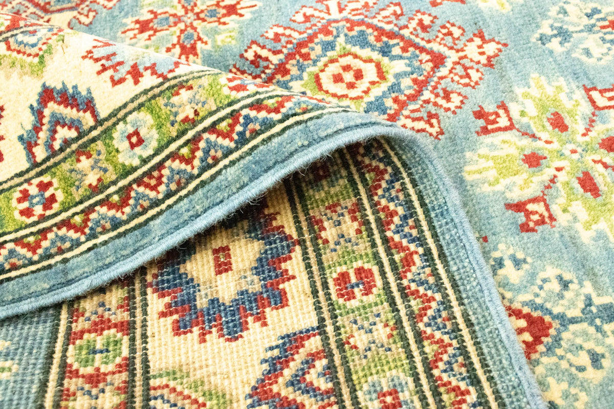 Dywan Ziegler - Kazak - 183 x 118 cm - jasnoniebieski