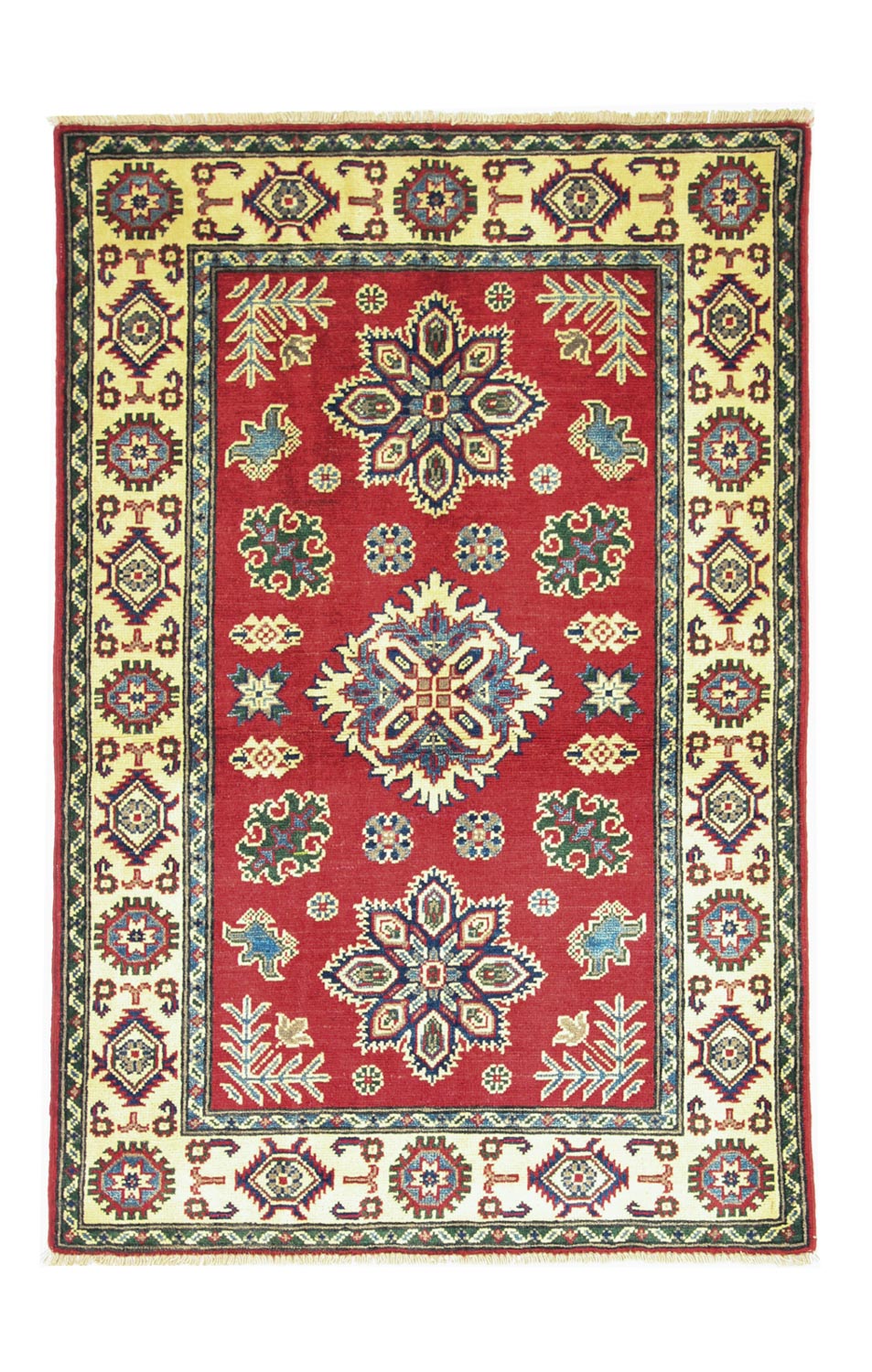 Dywan Ziegler - Kazak - 147 x 97 cm - czerwony