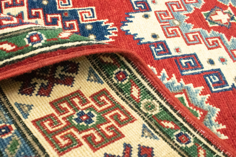 Dywan Ziegler - Kazak - 145 x 102 cm - czerwony