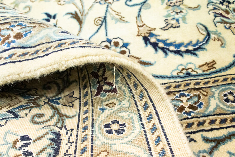 Dywan perski - Nain - 339 x 239 cm - naturalna biel