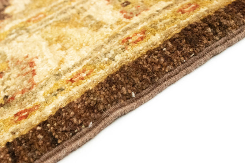 Biegacz Dywan Zieglera - 385 x 90 cm - ciemnobrązowy