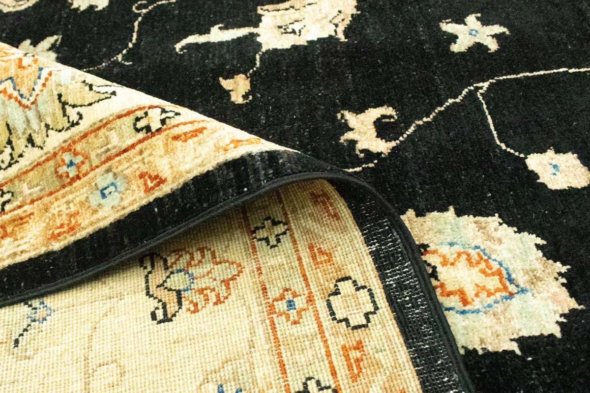 Dywan Zieglera - 357 x 248 cm - czarny