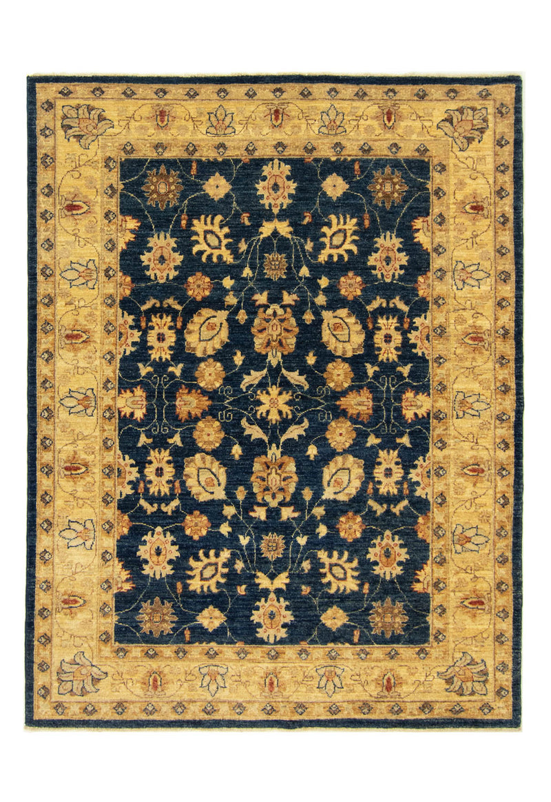 Dywan Zieglera - 195 x 148 cm - niebieski