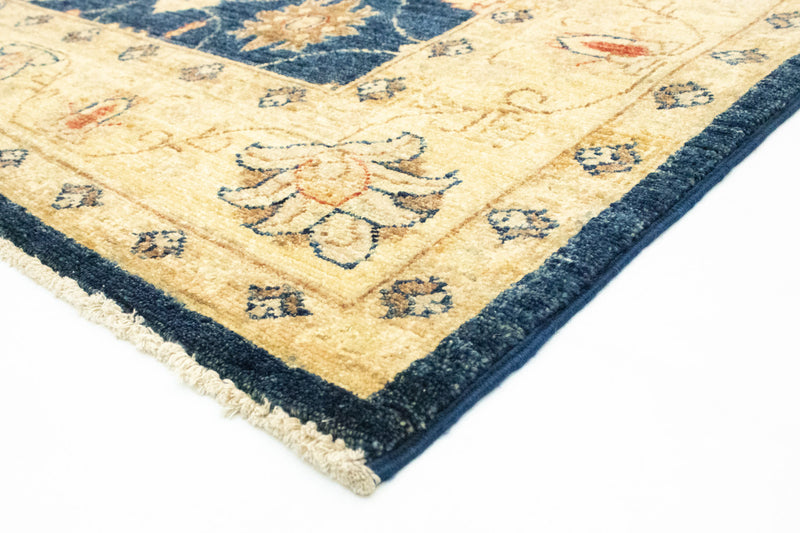 Dywan Zieglera - 195 x 148 cm - niebieski