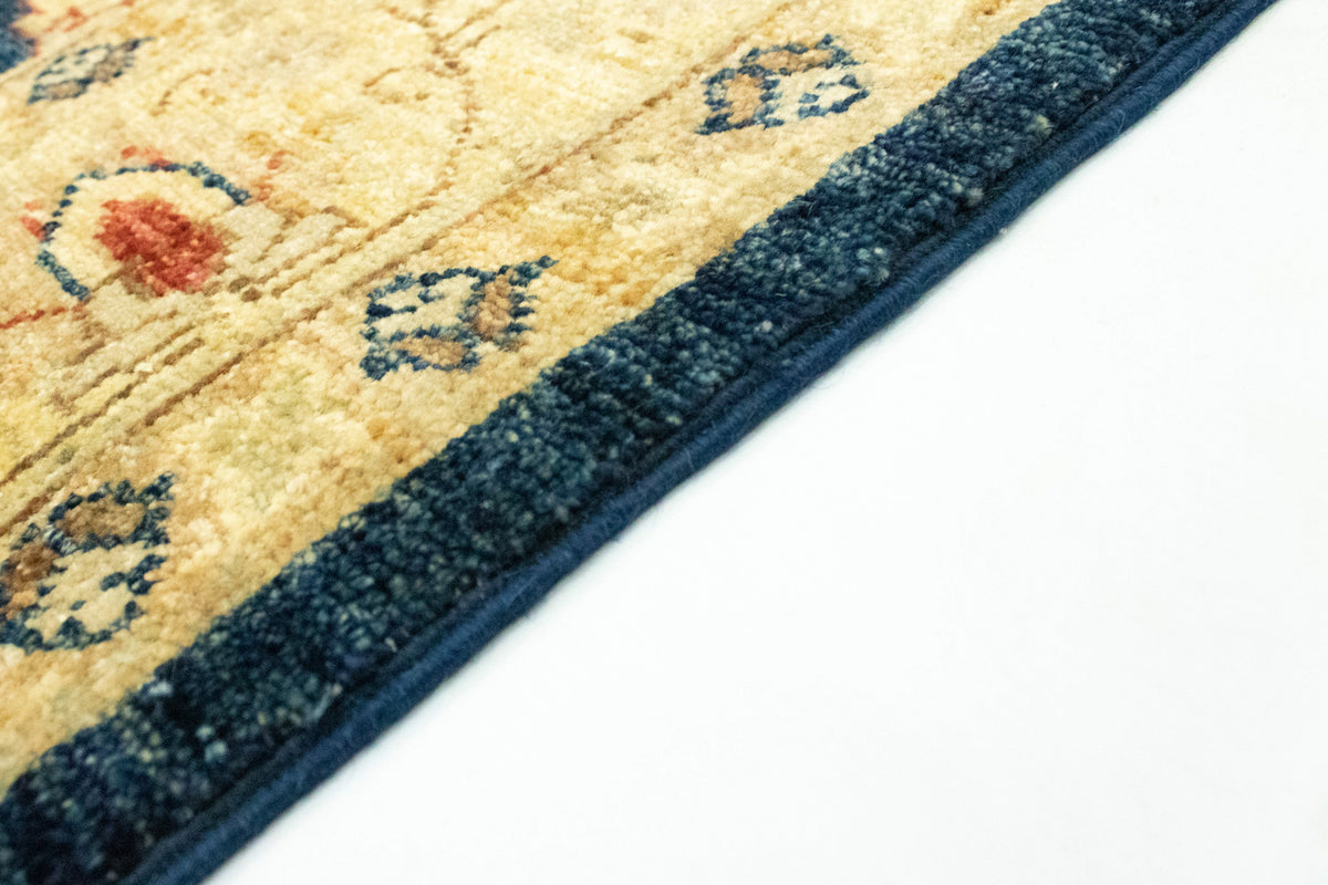 Dywan Zieglera - 195 x 148 cm - niebieski