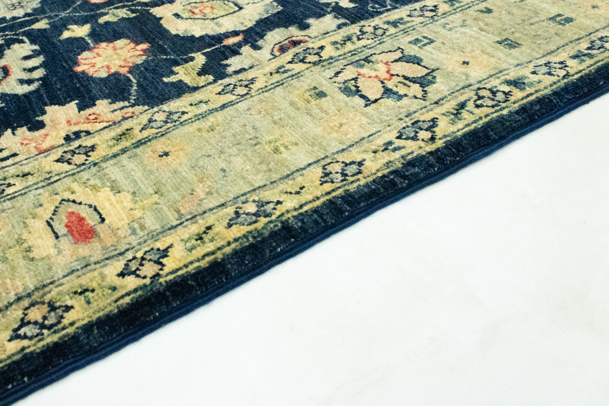 Dywan Zieglera - 149 x 100 cm - ciemnoniebieski