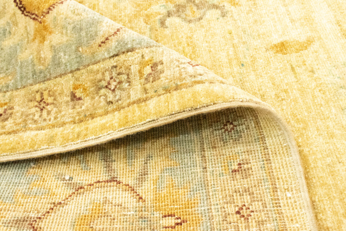 Dywan Zieglera - 298 x 239 cm - żółty