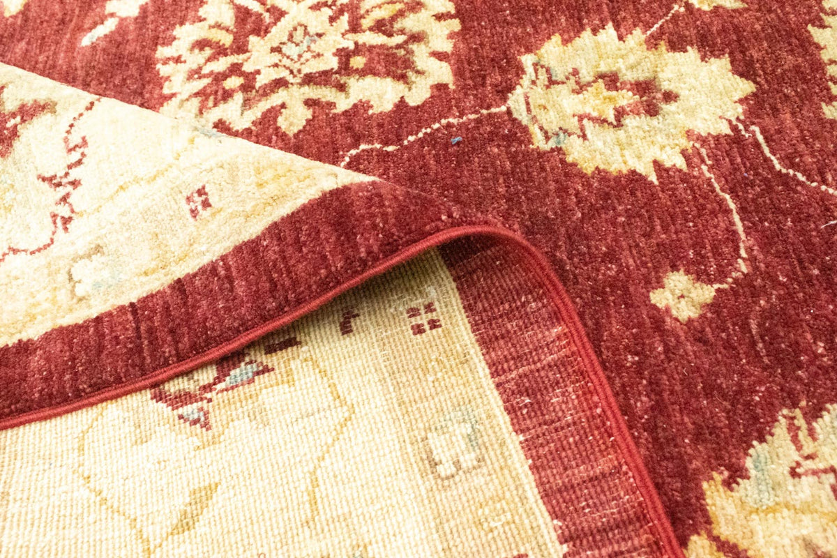 Dywan Zieglera - 246 x 192 cm - ciemna czerwień